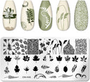 Schablonenplatten für Nagelstempel Mix 2