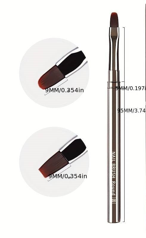 2-teiliges Nailart-Pinselset