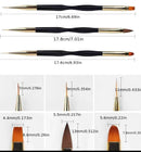 Doppel-Ende Nailart Pinsel Set