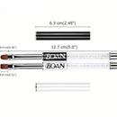 2-teiliges Nailart-Pinselset mit Strassgriff