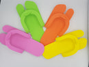 Einweg Pediküre Slipper Bunt (12 Paare)