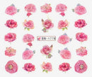Nail Tattoo Rosen/Wildblumen