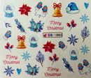 Nail Tattoo Schneeflocken