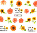 Nail Tattoo Sonnenblumen