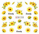 Nail Tattoo Sonnenblumen