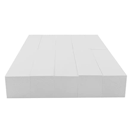 Nagel Buffer Weiß, 4-seitig Körnung 100