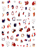 Nail Sticker Abstrakte Geometrische Formen