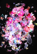 Holografisches Candy Glaspapier Flakes