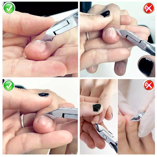 EMME Nagelhautzange, Edelstahl