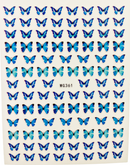 Nail Sticker Schmetterlinge 1