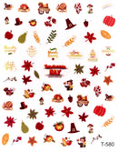Nail Sticker Herbst Thanks Giving