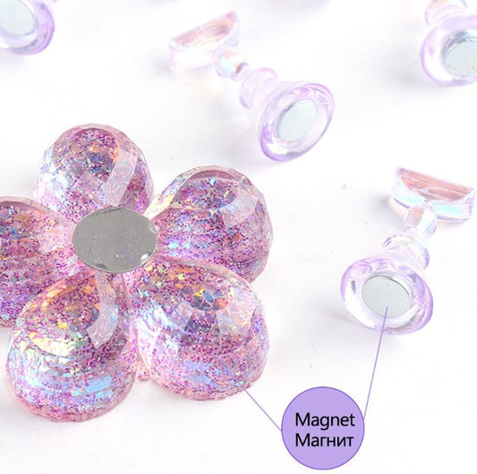 Übungstiphalter Blumen Design aus Acryl