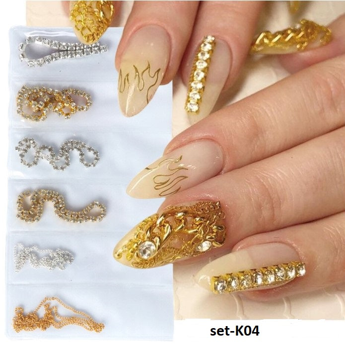 Nailart Kette/ set