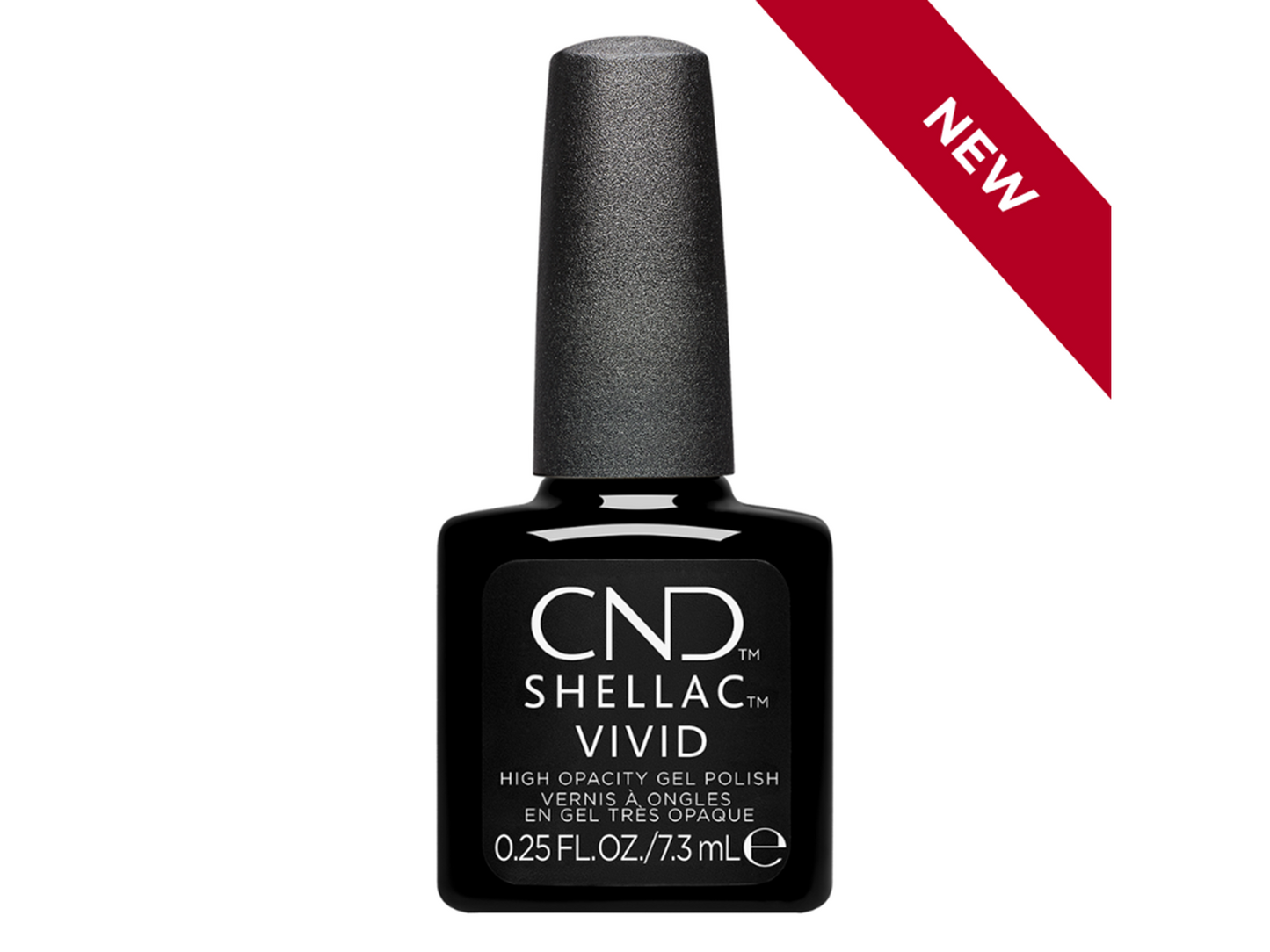 CND VIVID Color - Black Tuxedo