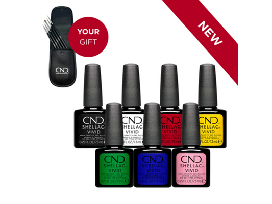 CND VIVID Color - SET