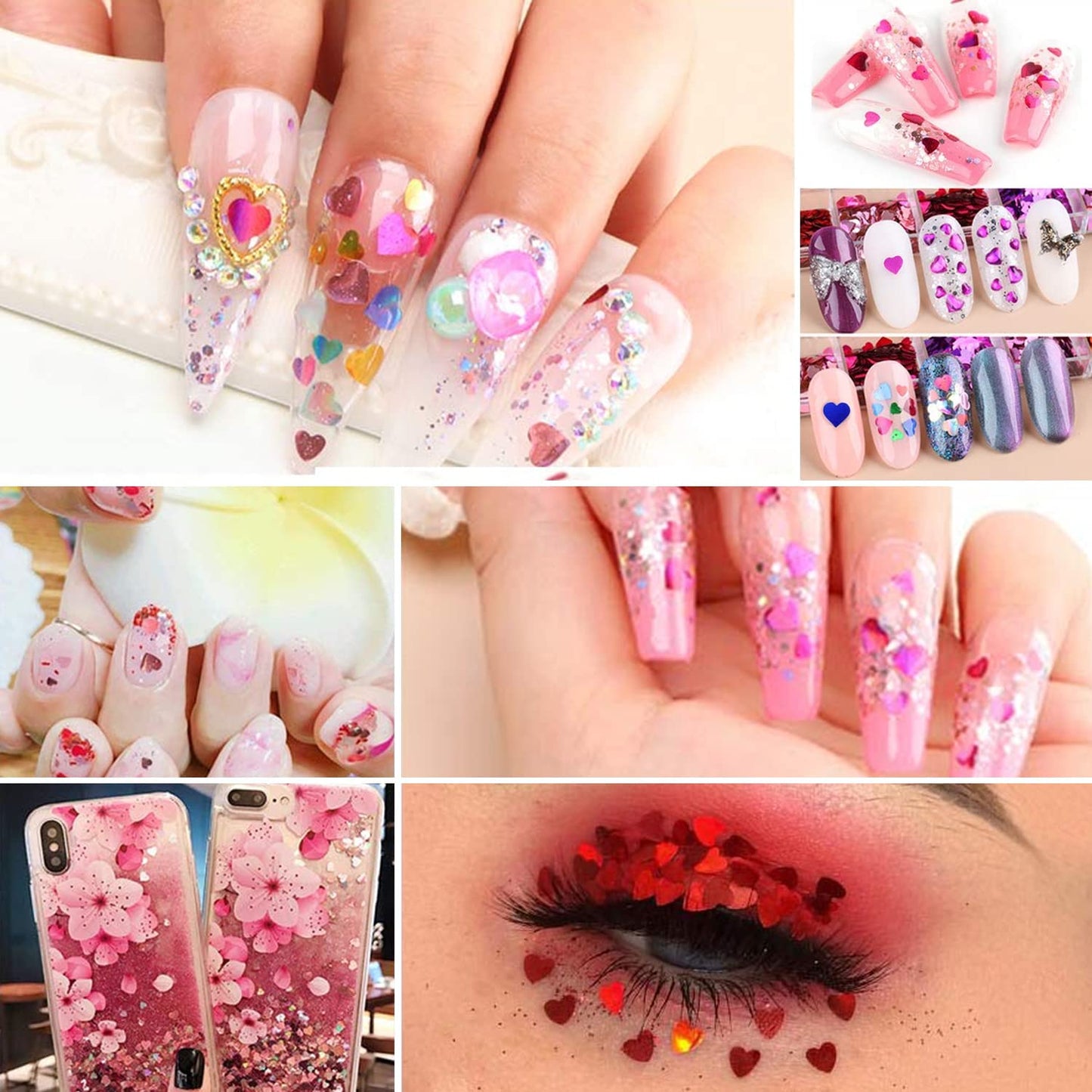 Nagel Glitzer/  Nagel Pailletten