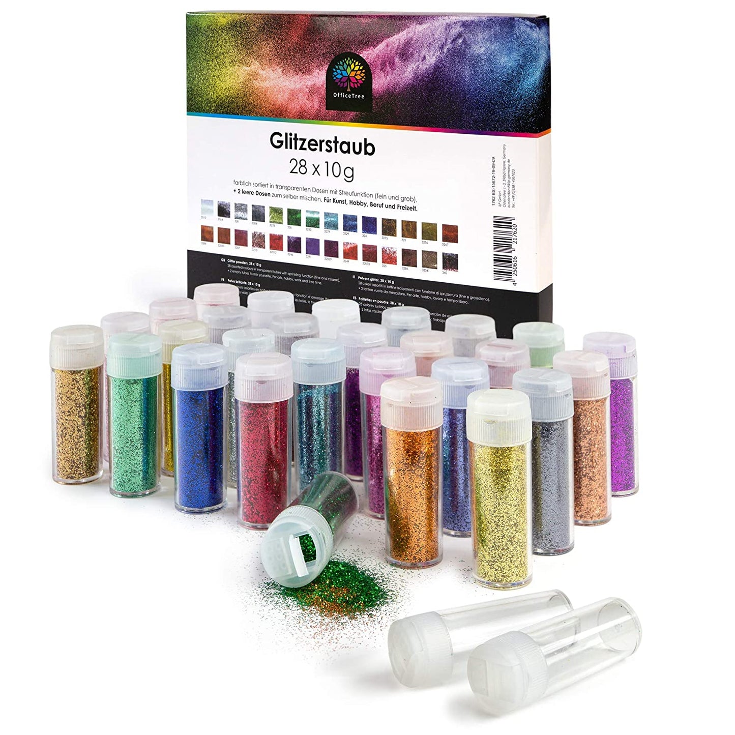 Glitzerstaub 28 x 10g