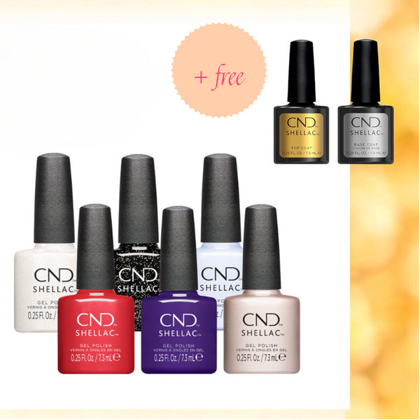 CND  Shellac Queen Tessential Collection