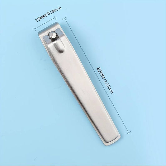 Rostfreier und Verchromter Nagelknipser - Edelstahl Nagelzange für Präzises und Langlebiges Schneiden