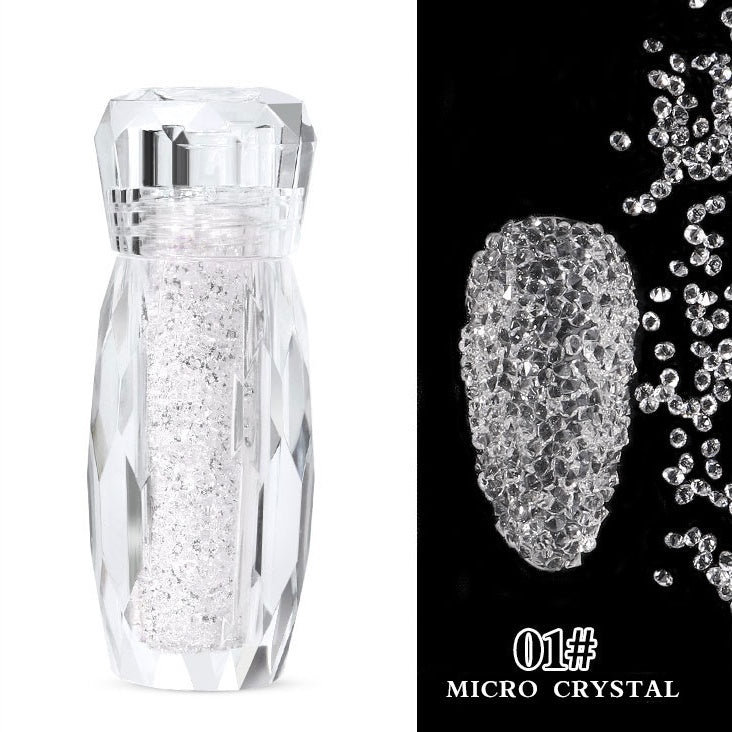 Micro Diamant Strasssteine #1 CRYSTAL
