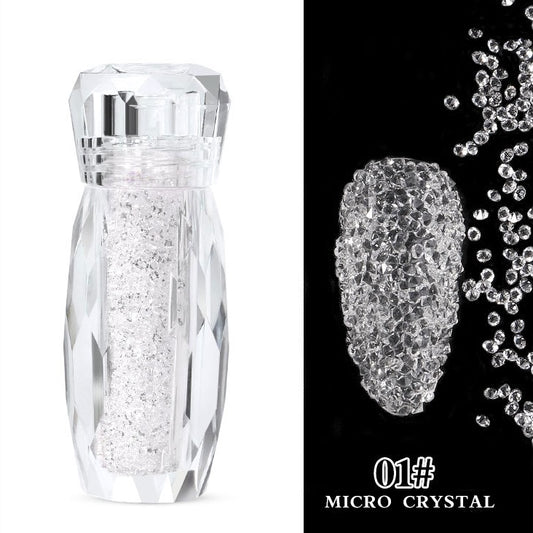 Micro Diamant Strasssteine #1 CRYSTAL