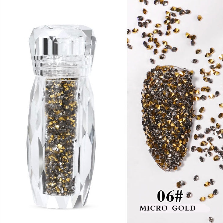 Micro Diamant Strasssteine #6 GOLD