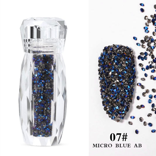 Micro Diamant Strasssteine #7 BLUE AB