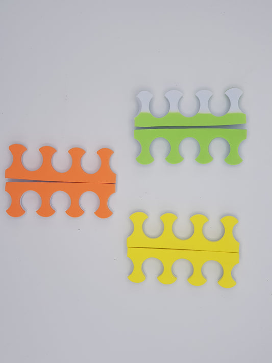 Zehenspreizer bunt (100 Paare)