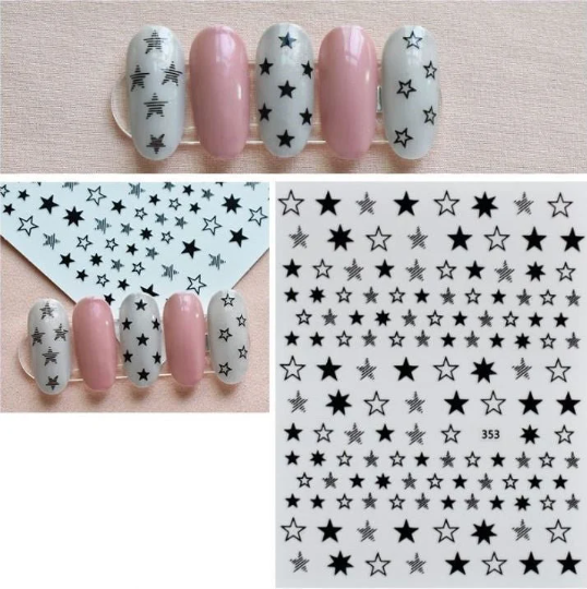 Nail Sticker Sterne