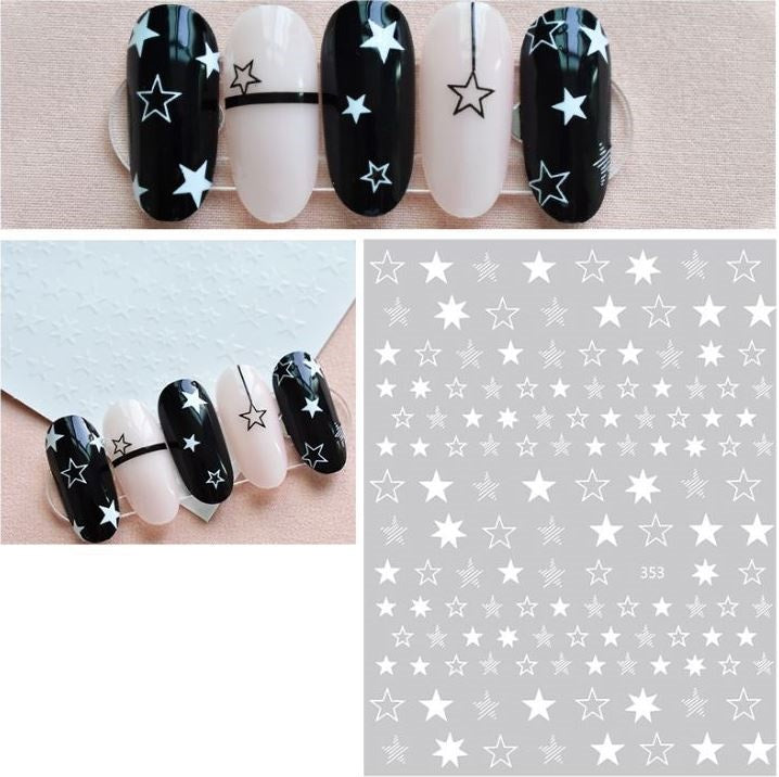 Nail Sticker Sterne