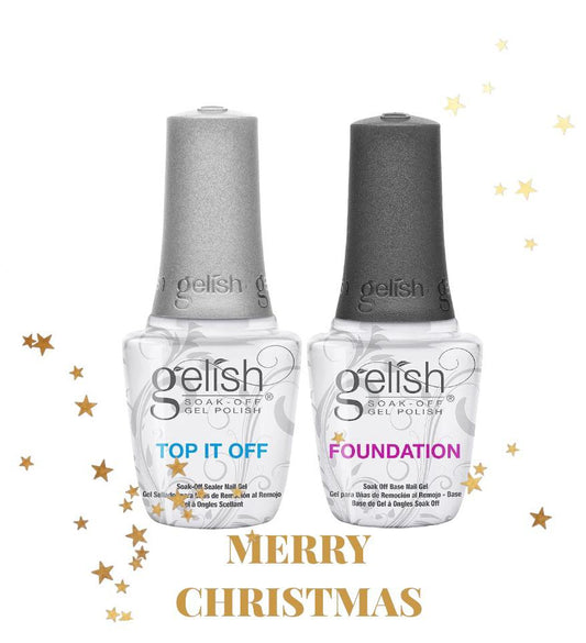 Gelish FOUNDATION Base & Top Coat Set je 15 ML