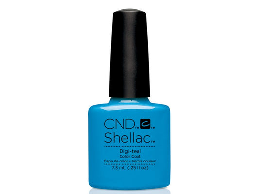 CND SHELLAC Digi Teal, Shellac Art Vandal 7,3ml