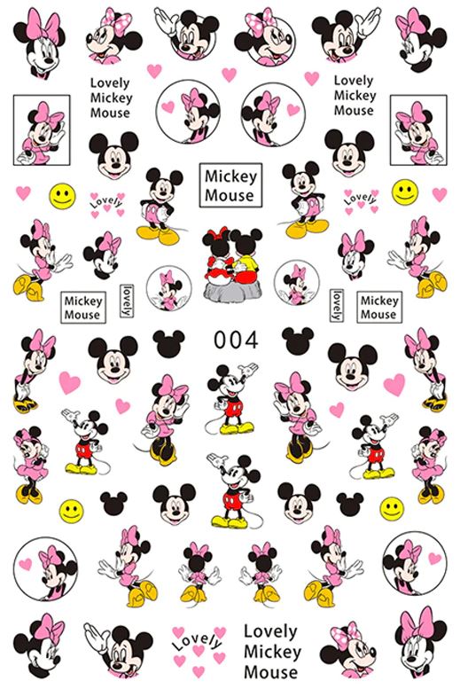 Nail Sticker Mickey Mouse 2