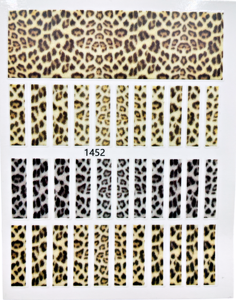 Nail Sticker Leopardenmuster 1