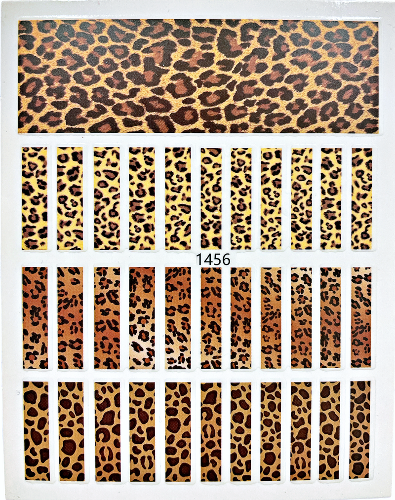 Nail Sticker Leopardenmuster 3