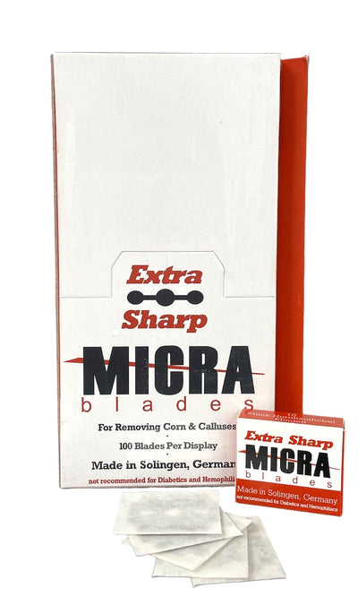 MICRA Blades - Hornhauthobel Klingen