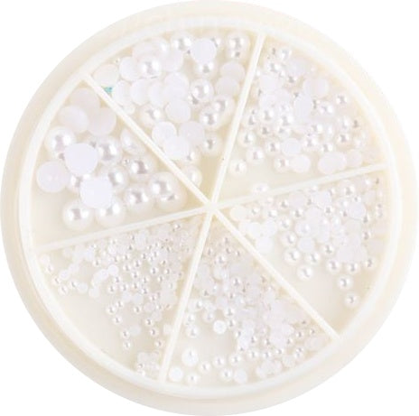 3D Halbrunde Perlen (6 Größen)