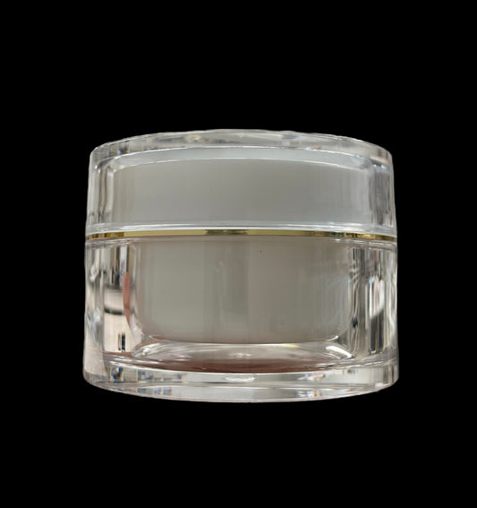 Acryl Tiegel Doppelwandig FUN GOLD