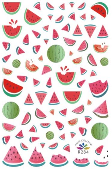 Nail Sticker Wassermelone