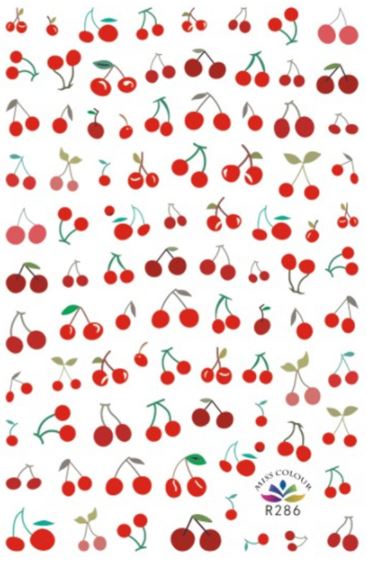 Nail Sticker Kirschen