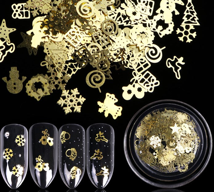Nailart Einleger Weihnachtsdesign Mix