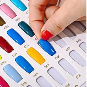 Nagelfarbbuch Für 160 Farben