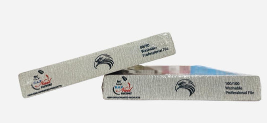 H.A.P Nagelfeile Weiß Körnung (50 Stück/Waschbar)