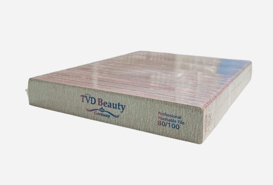 TVD Nagelfeile Weiß Körnung  (50 Stück/Waschbar)