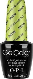 OPI - GelColor - Life Gave Me Lemons (Neon)
