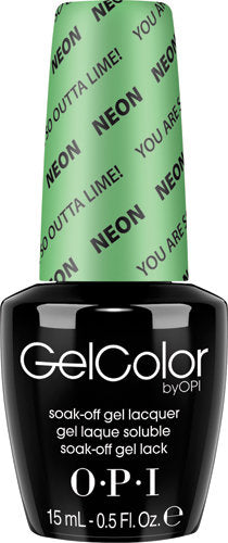 OPI - GelColor - You Are So Outta Lime! (Neon)
