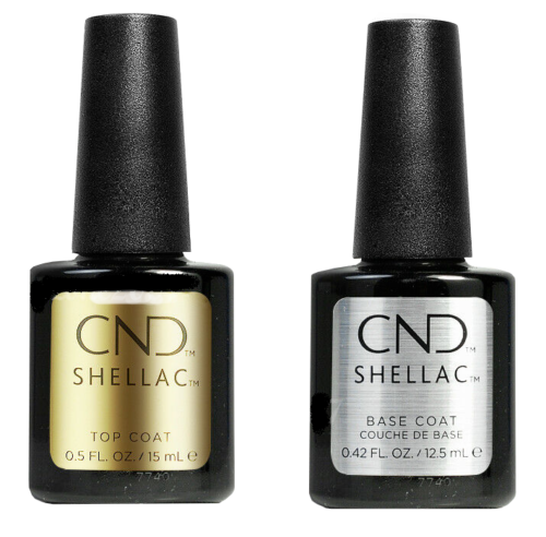 CND Shellac Top + Base Coat (12,5ml+15ml)