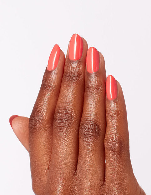 OPI Infinite Shine - Tempura-ture is Rising!